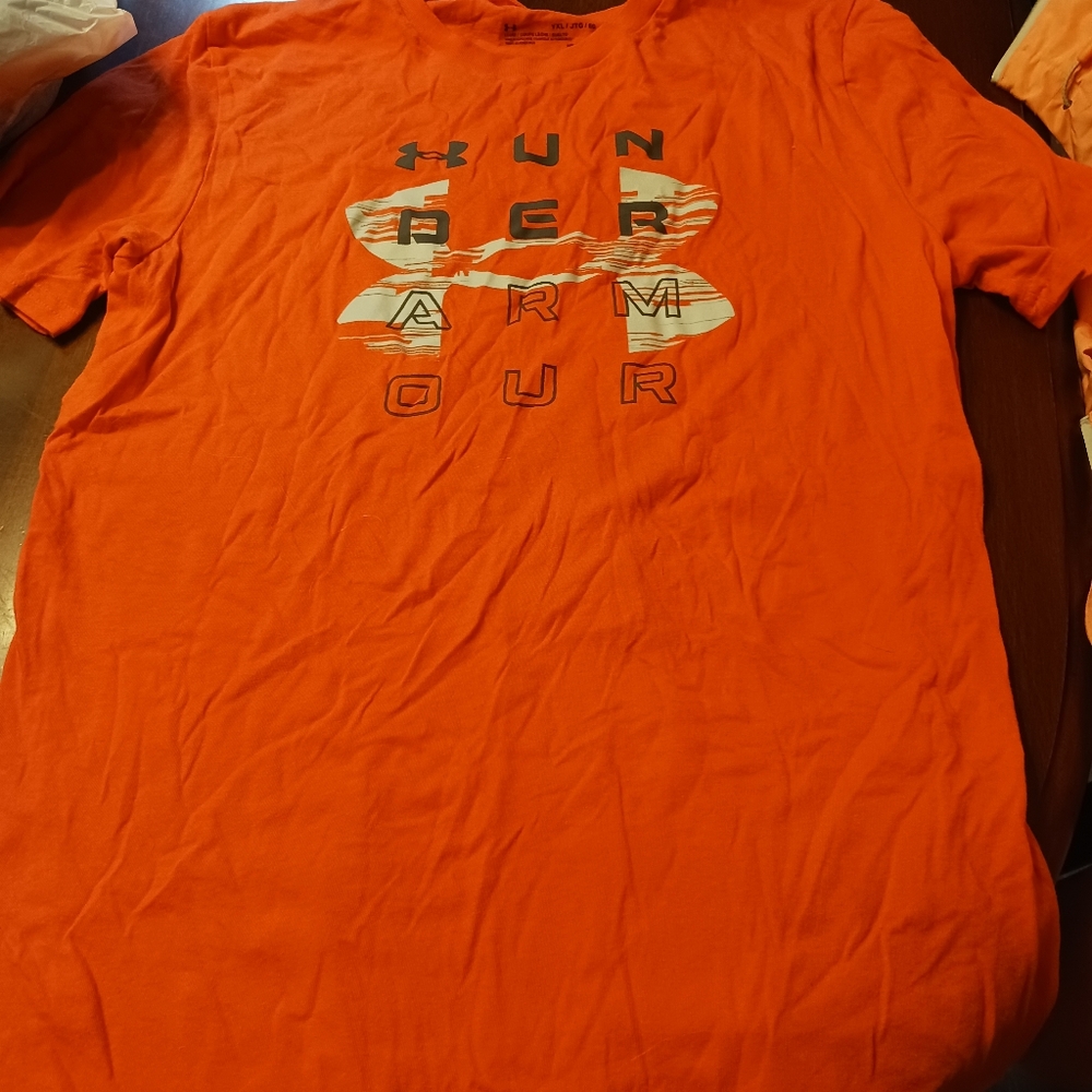 Under Armour Vibrant Orange Tee